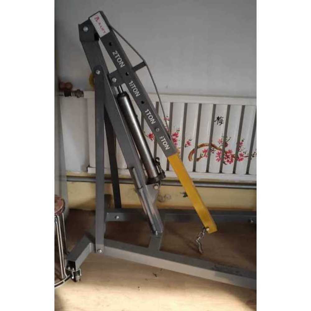 접이식 소형크레인 스태커 이동식 리프트 코끼리자키 2T 55kg - 상세 이미지 2