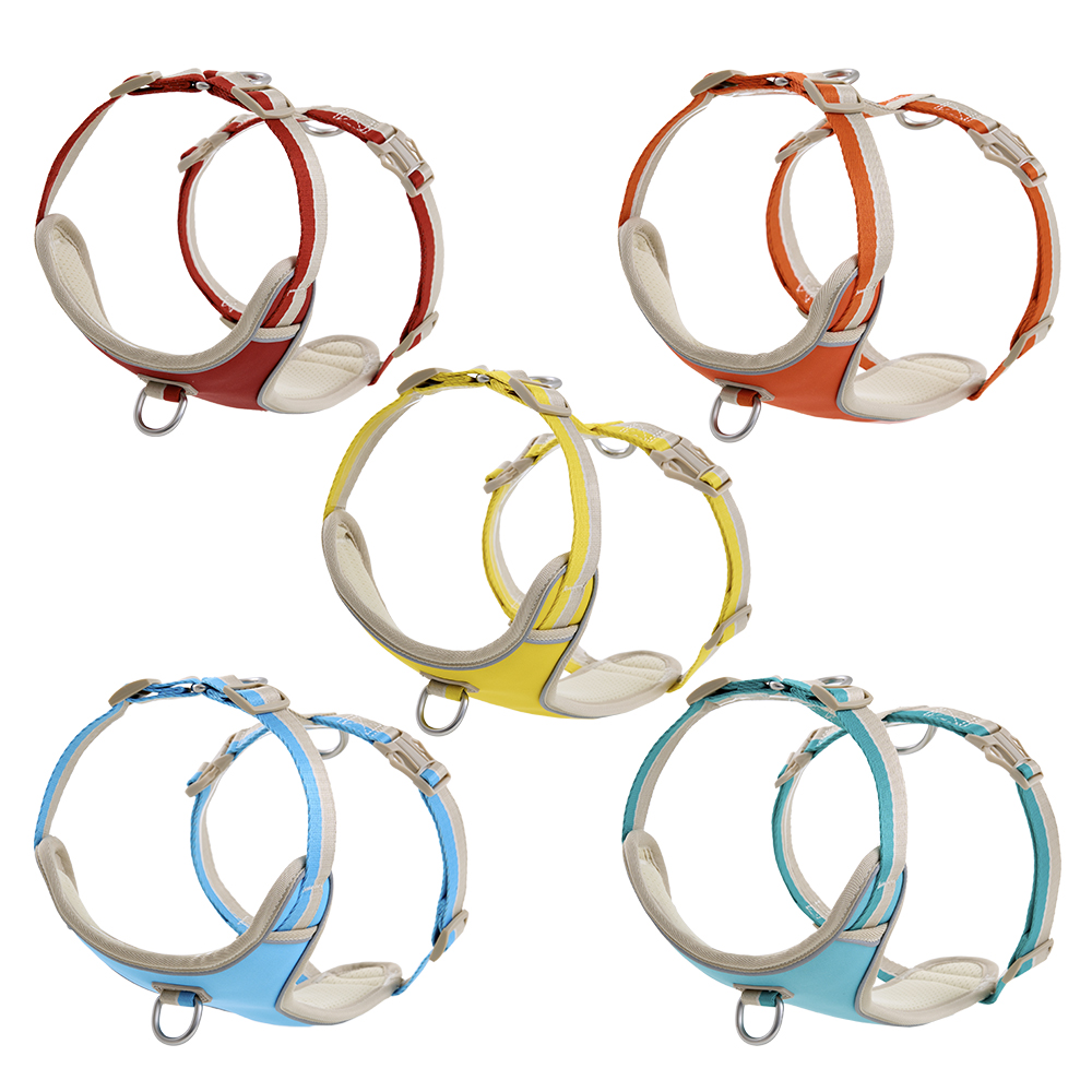 하웃 강아지 하네스 앞섬방지 가슴줄 H형