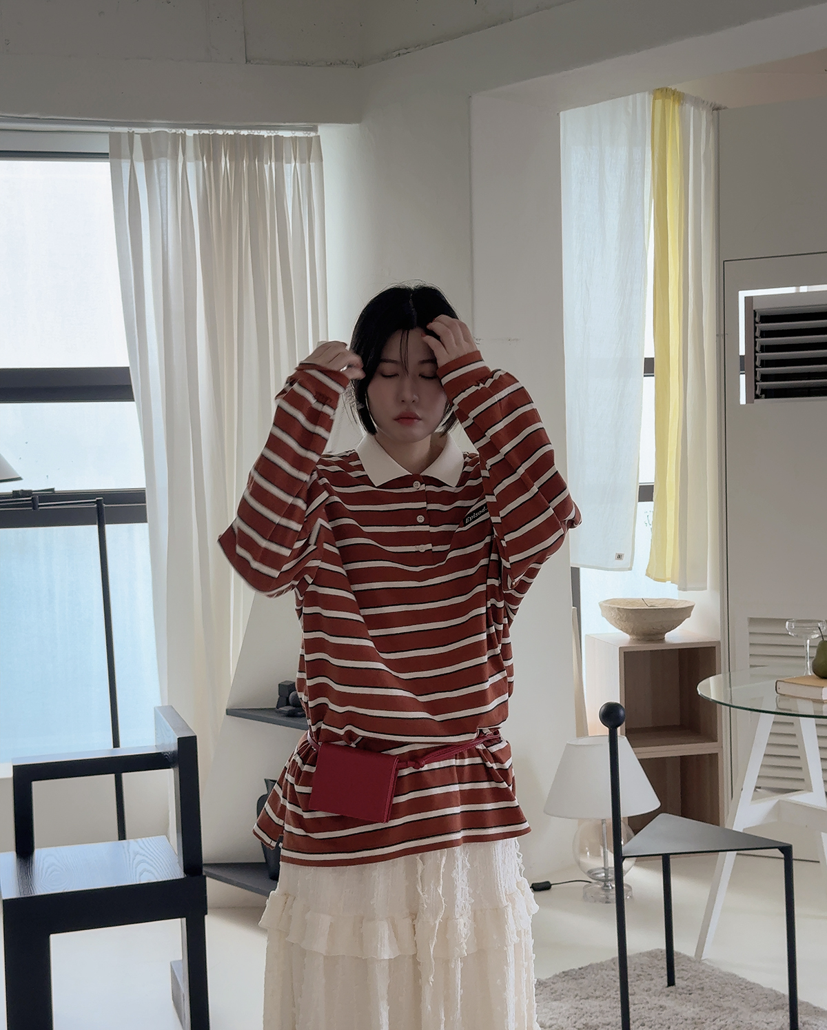[뉴모즈/벨트백] 미니 카드지갑 크로스백 상세 이미지 23