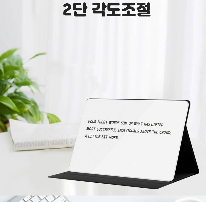 휴대용 화이트 보드 스탠딩 보드판 자석 메모판 - 상세 이미지 2