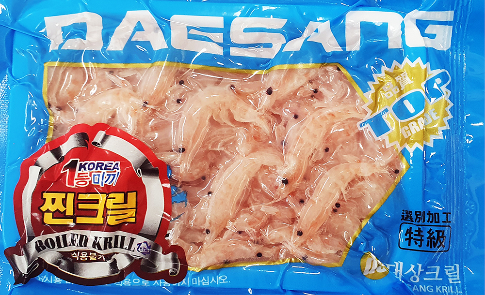 대상 사이즈가 큰 찐크릴 190g 크릴새우 미끼 감성돔 벵에돔 바다낚시 생크릴 생미끼 - 상세 이미지 2