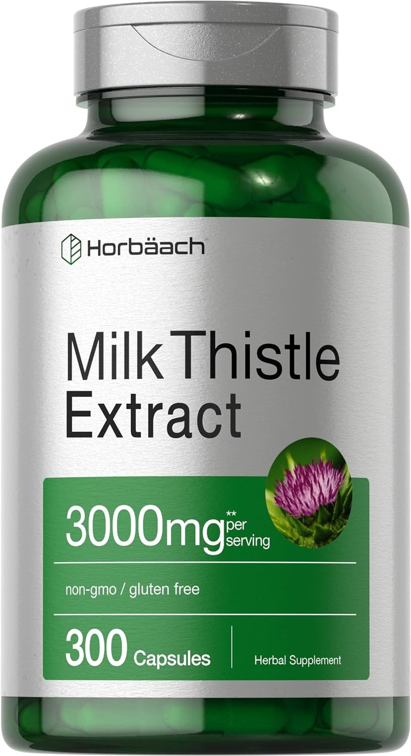 호바흐 밀크씨슬 엉겅퀴 추출물 3000mg 300 캡슐 - 메인 이미지