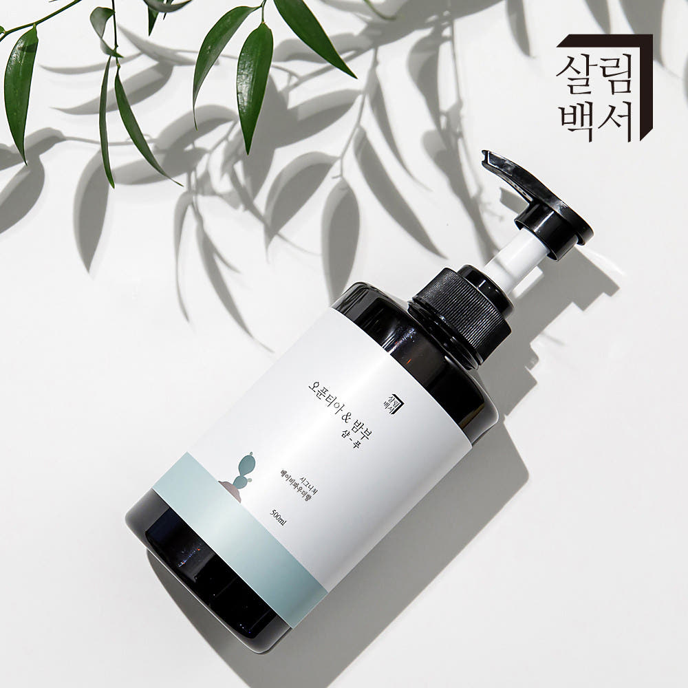 살림백서 천연 지수81% 샴푸 500ml 약산성 퍼퓸 오푼티아 밤부 가격 비교 살림백서 살림백서 천연 지수81% 샴푸 500ml 약산성 퍼퓸 오푼티아 밤부