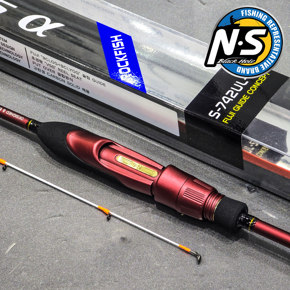 엔에스 NS 로드스알파 락피쉬 전갱이 볼락 루어대 S-742UL-ST - 상세 이미지 3
