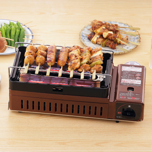 이와타니 Iwatani 야끼화로 BBQ 그릴 꼬치 버너 CB-ABR-1 브라운 - 상세 이미지 5