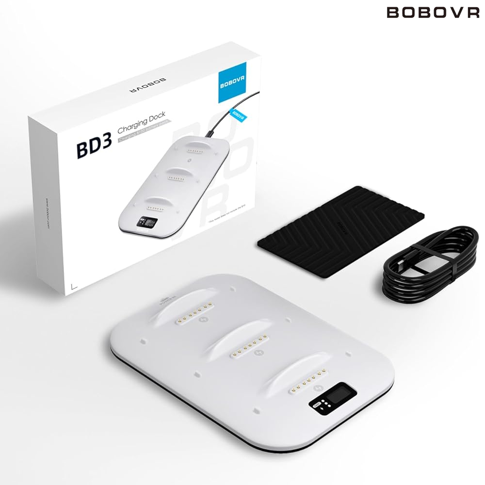 메타퀘스트3 배터리 트리플 충전스테이션 BOBOVR BD3 악세사리 이미지 8