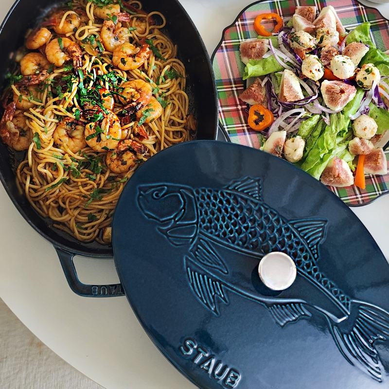 (33cm) 스타우브 B품 피쉬드로잉 오벌디쉬, 라메르 112293337-B