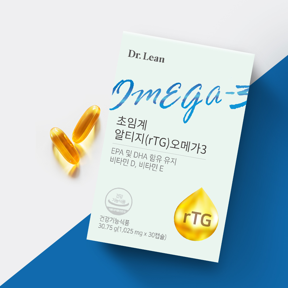 [5개월] 닥터린 초임계 알티지(rTG) 오메가3 30캡슐, 5개 - 상세 이미지 2
