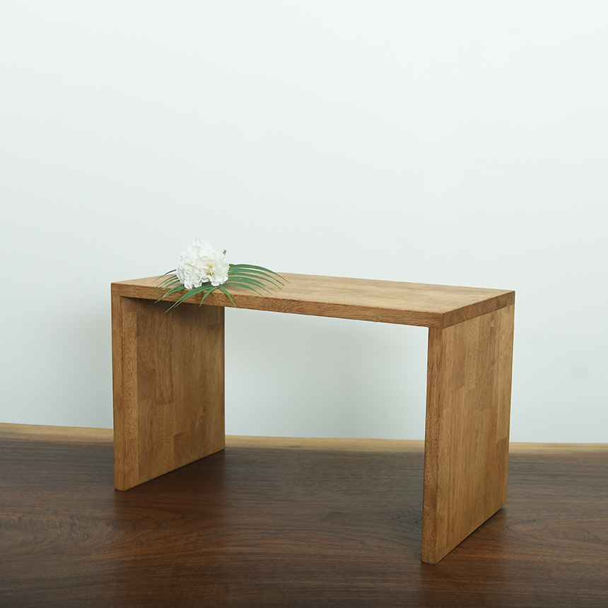 나무선반제작 ㄷ자선반 원목 무타공 다용도 가구 수납 맞춤 주문 미니 200x100x100 제품 이미지