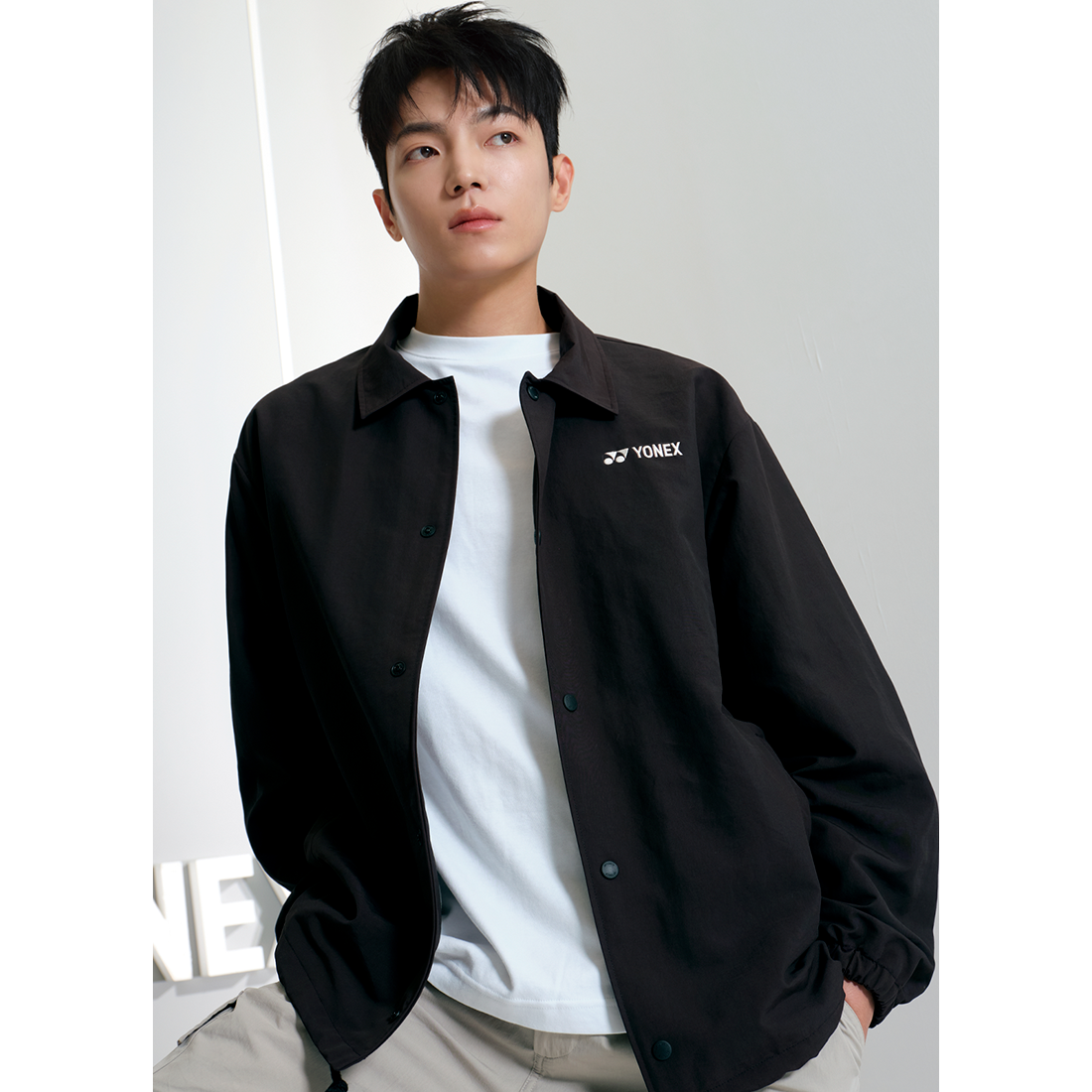 요넥스 243JJ006U 배드민턴 의류 베이직 코치자켓 남녀공용 24FW - 상세 이미지 2