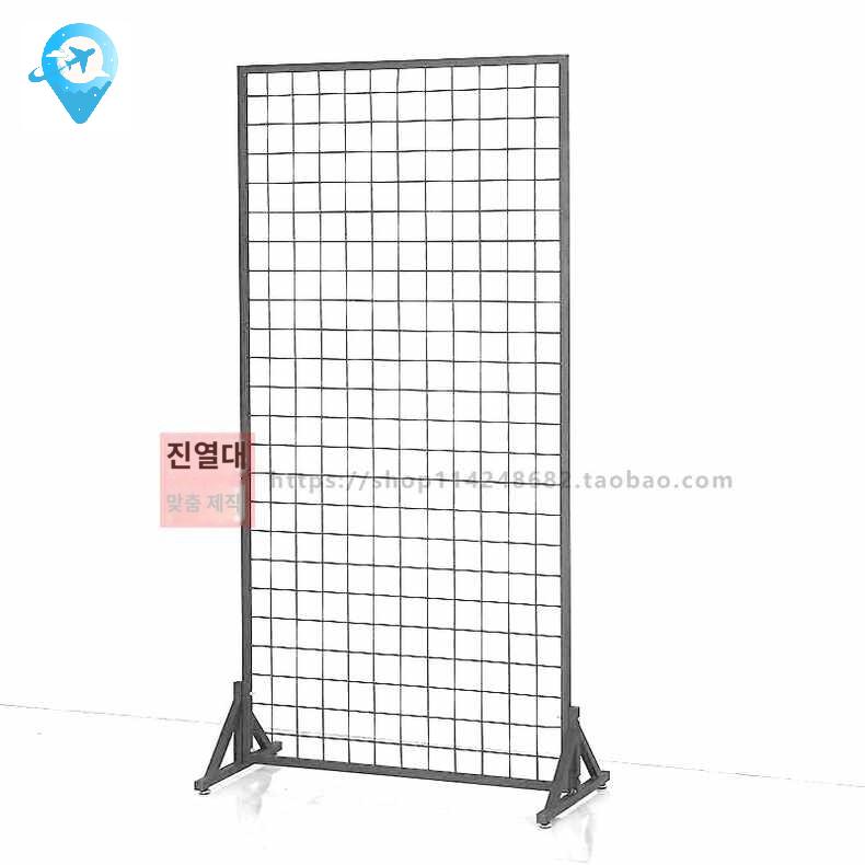 이동식 철망 무타공 파티션 전시가벽 전시대 작품 - 상세 이미지 5