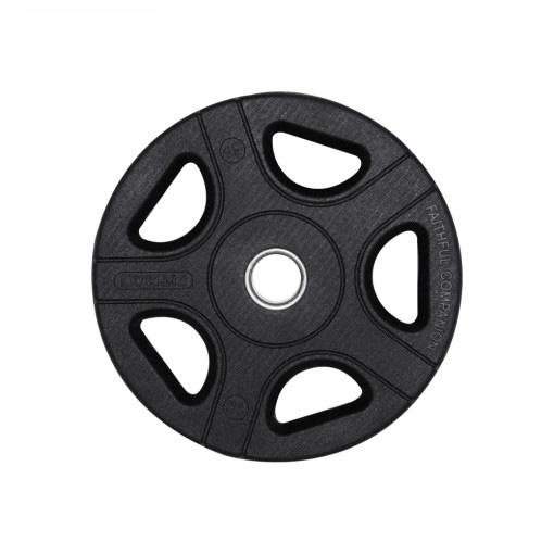 포츈블랙 원판 중량 바벨 5홀 20kg, 1개 이미지 8