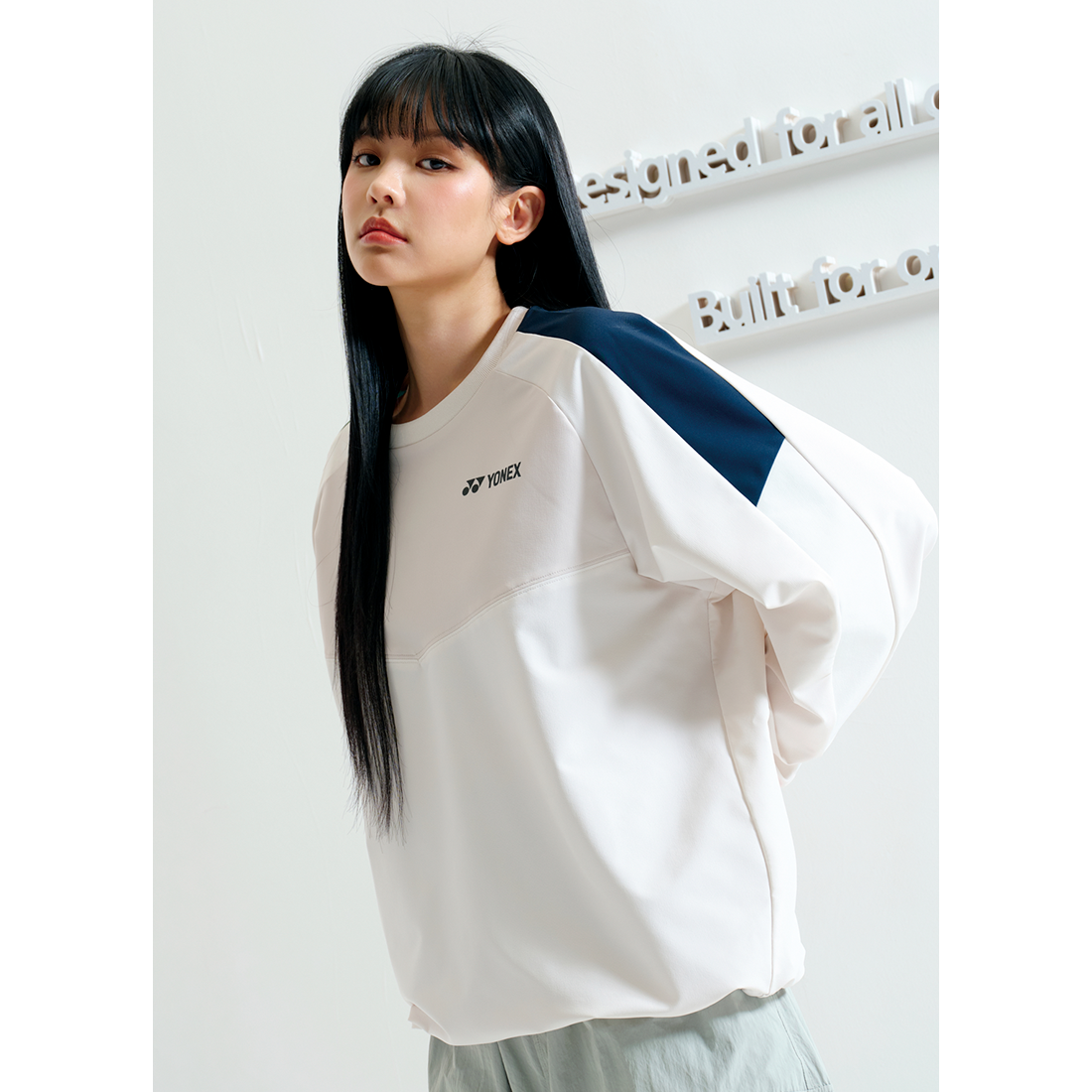 요넥스 243JJ002U 배드민턴 의류 아노락 바람막이 자켓 남녀공용 24FW - 상세 이미지 2