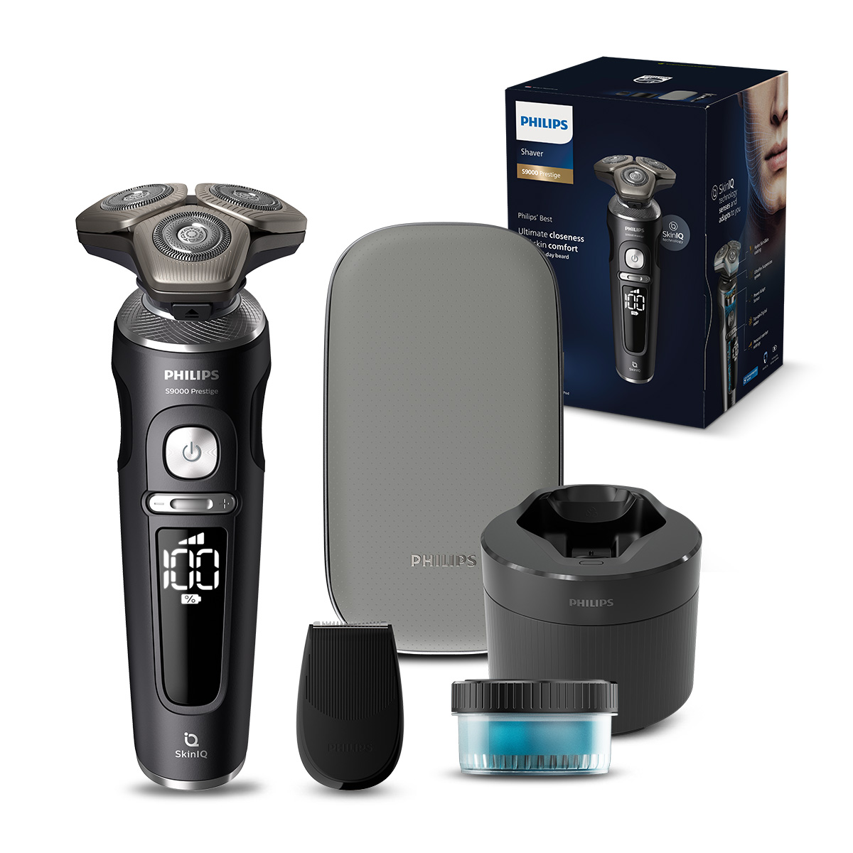 필립스 면도기 9000시리즈 프레스티지 블랙 매트 SP9840/32 - 상세 이미지 2