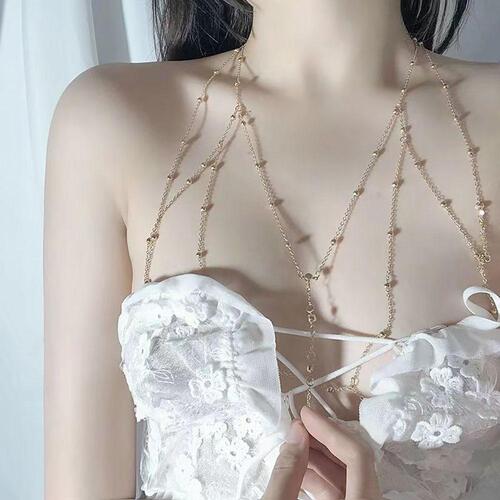 바디체인 목걸이 섹시 비키니 악세사리 - 상세 이미지 4