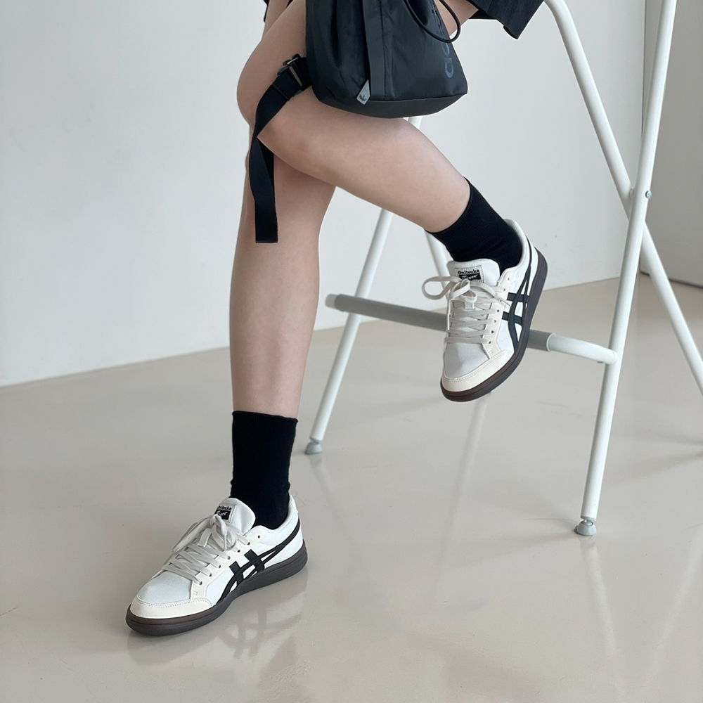 오니츠카타이거 어드벤티 빈티지 화이트 블랙 - 상세 이미지 5