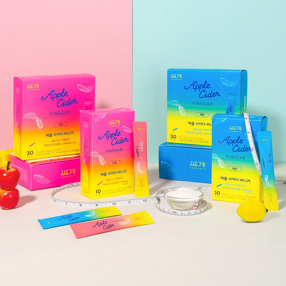 쌍계 애사비 애플사이다비니거 사과 30스틱 - 상세 이미지 4