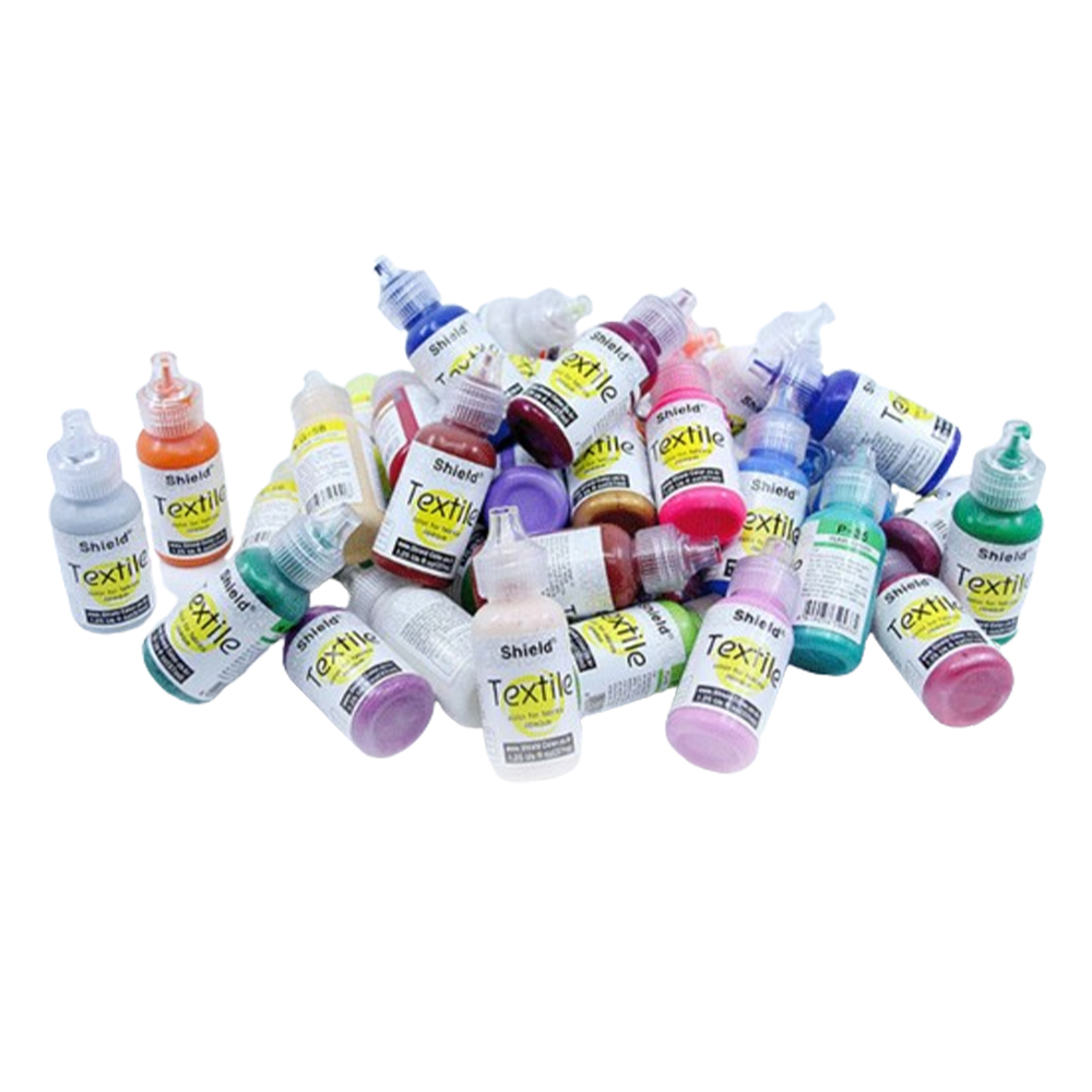 58색 섬유 물감 염색 염료 DIY 옷 패브릭 의류 37ml 약 컬러 초보자용 전문가용 - 상품 이미지