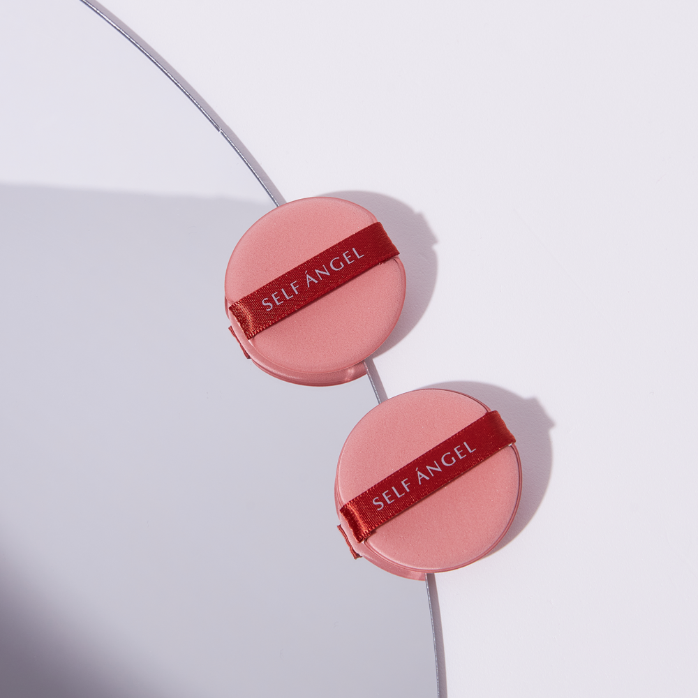 [대용량] 미니 쿠션 퍼프 메이크업 화장 에어 스펀지 10개입 - 상세 이미지 3