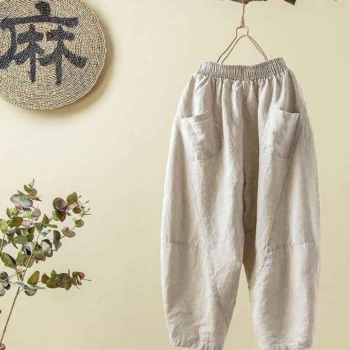 전통의상 여름 항아리 여성 법복 절복 절바지 바지 - 상세 이미지 5