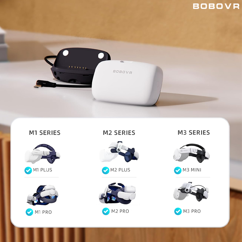 메타퀘스트3 배터리 독세트 BOBOVR B100U 악세사리 - 상세 이미지 2