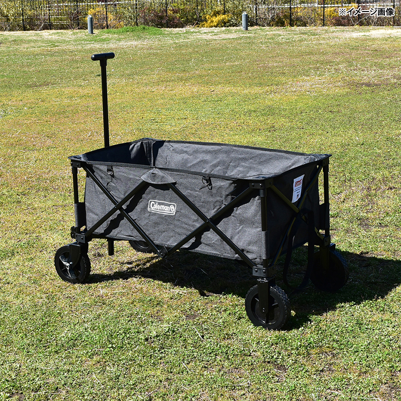 콜맨 COALMAN 컴팩트 캠핑 왜건 접이식 카트 2207635 헤더 블랙