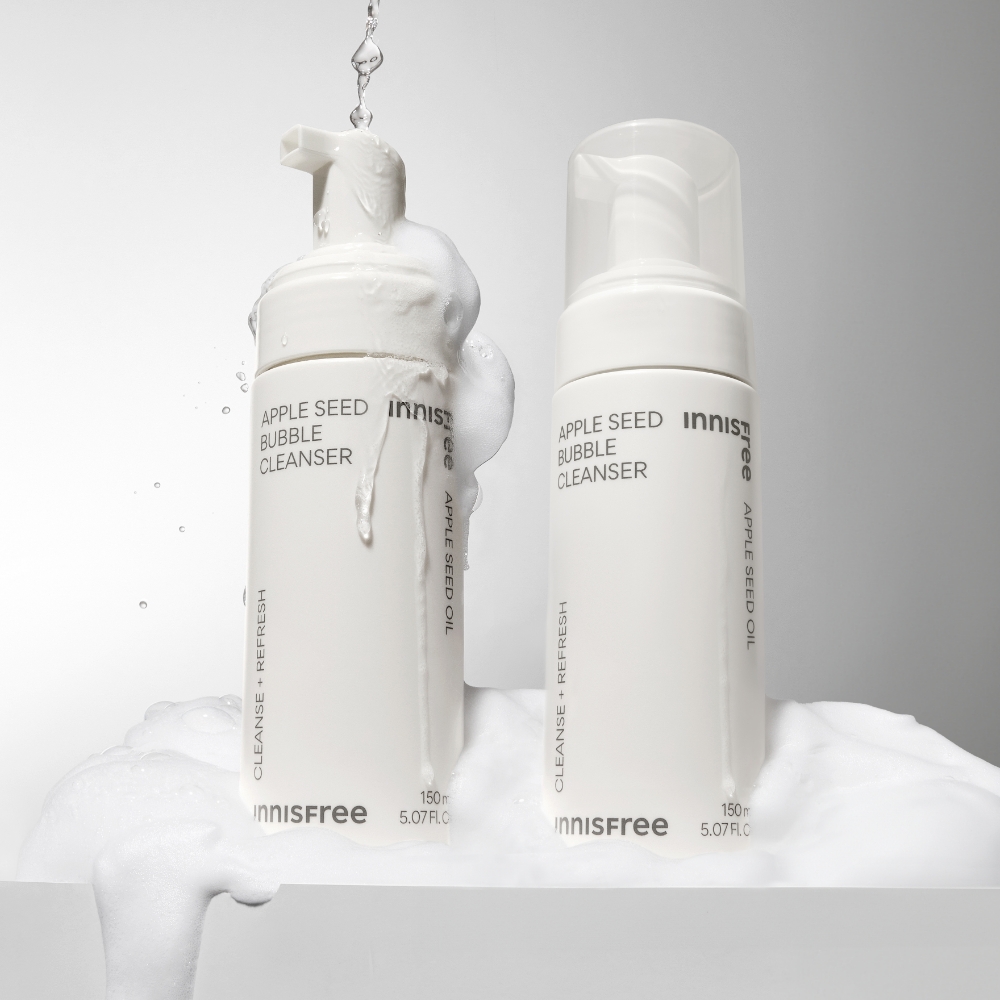 [더블구성] 이니스프리 애플 씨드 버블 클렌저 150ml, 2개 제품 이미지