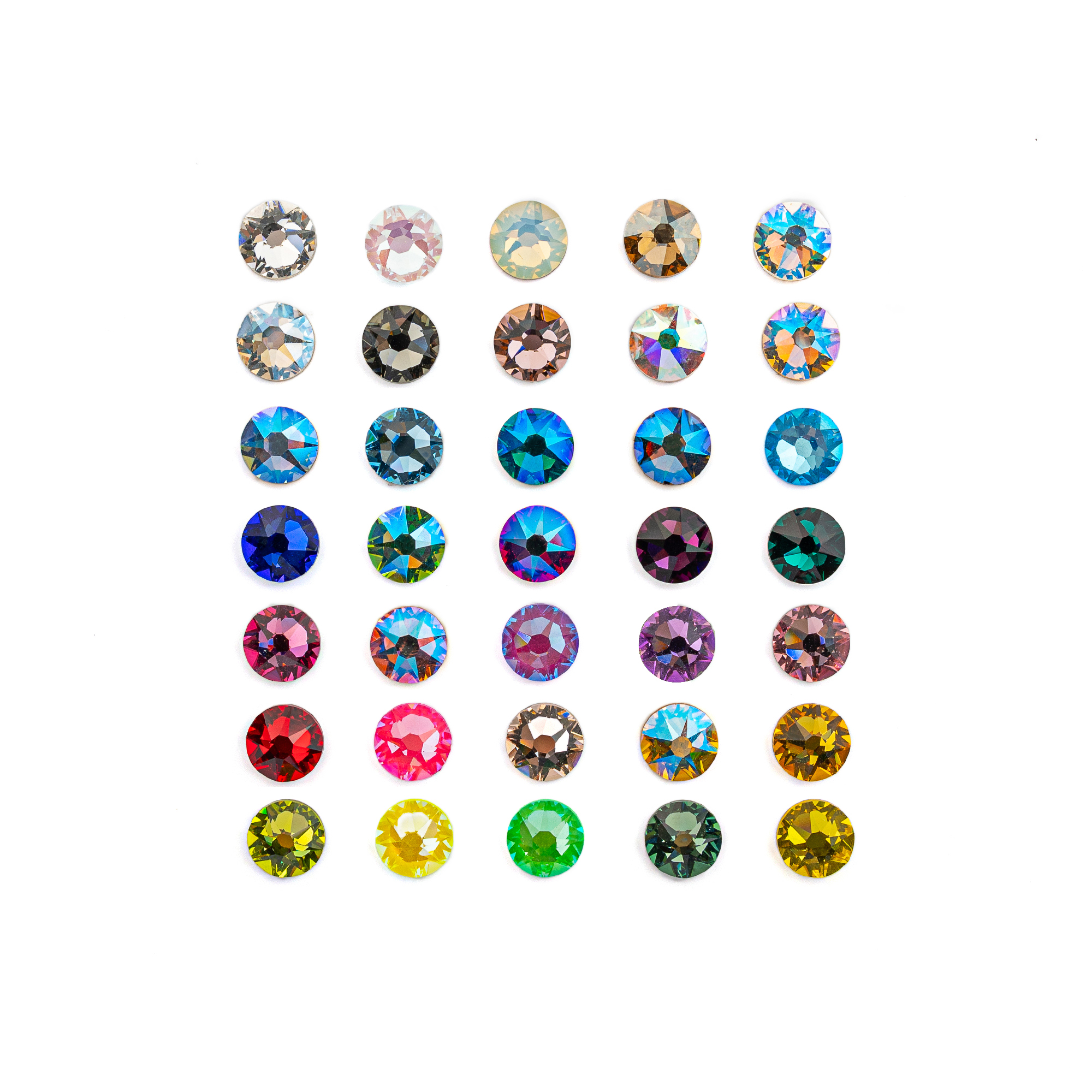 스와로브스키 2088 ss3 100개 1.5mm 크리스탈 평스톤 네일아트 스톤파츠