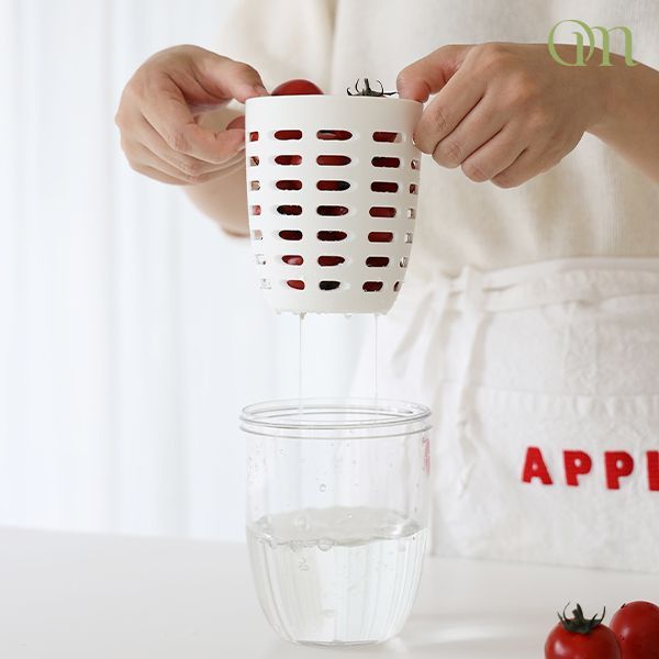 후르츠팟 과일 도시락 샐러드 푸르트팟 650ml, 핑크 - 상세 이미지 2