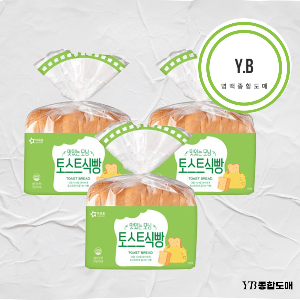 아워홈 맛있는 모닝 토스트 식빵 아침대용 270g x 3개 : 영백종합도매
