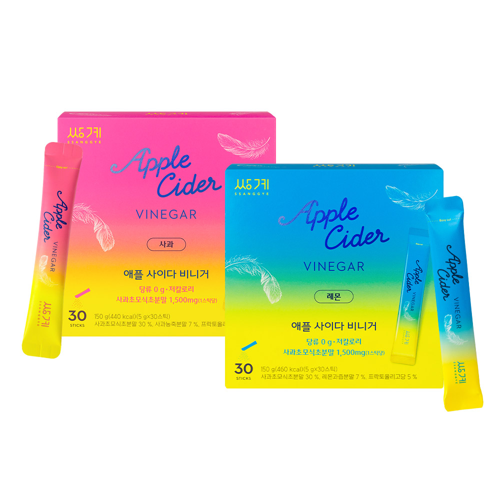 쌍계 애사비 애플사이다비니거 사과 30스틱 - 상세 이미지 2