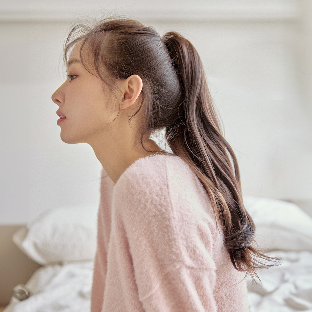 부분 슬림핀 집게 포니테일 가발 루시 클립 달비 묶음머리 (미스티사) - 상세 이미지 5