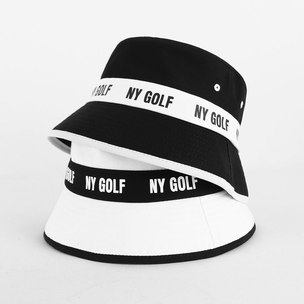 국내제작 탄탄 골프 버킷햇 NY GOLF 라인 벙거지모자 창모자 이미지 7