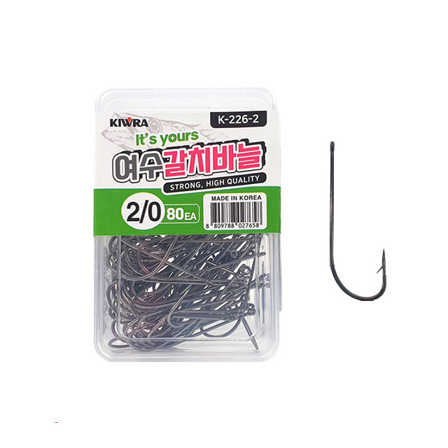 키우라 여수 갈치 바늘 덕용 K-226 카본 갈치훅 덕용 - 상품 이미지