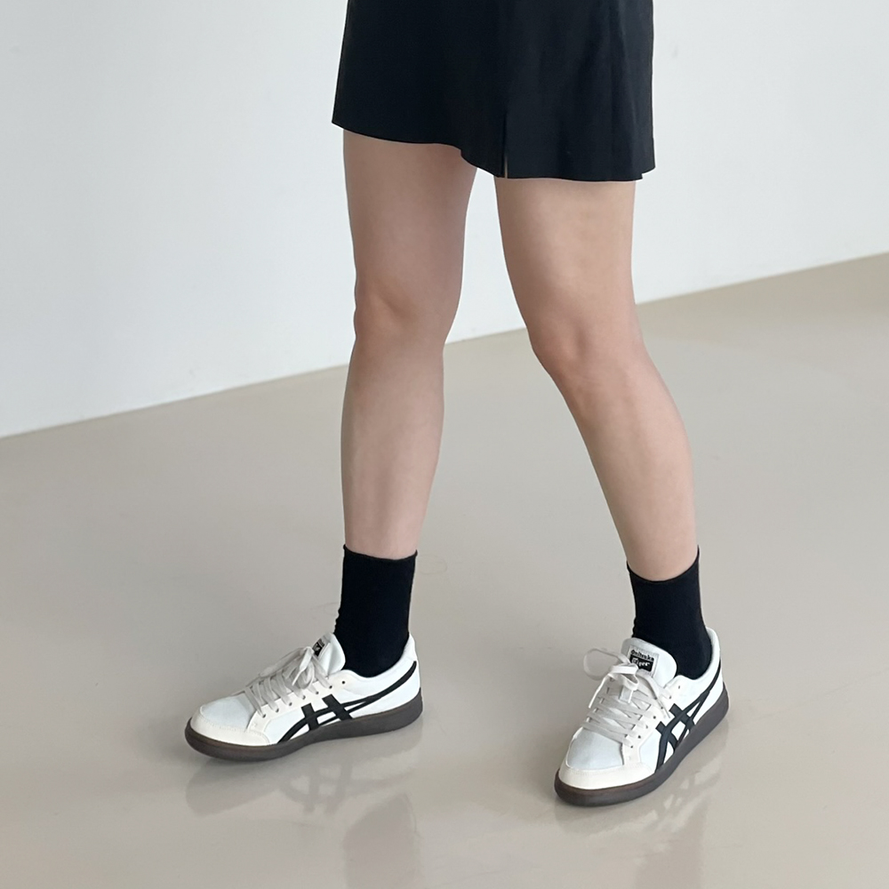 오니츠카타이거 어드벤티 빈티지 화이트 블랙 - 상세 이미지 2