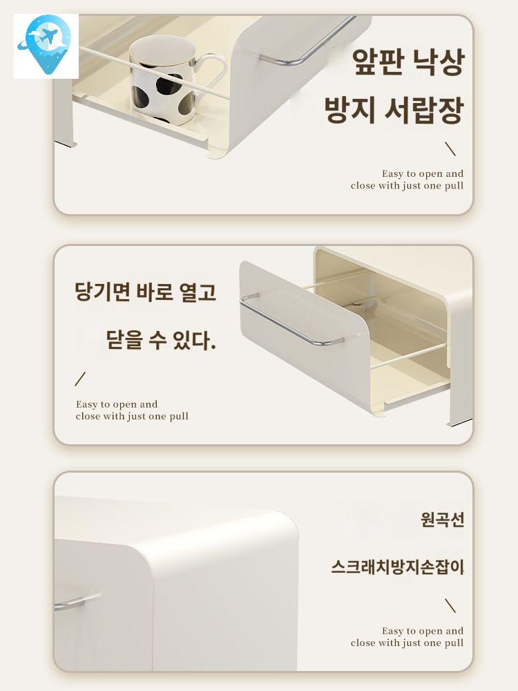 받침대 커피머신 수납장 탕비실 선반 정수기 - 상세 이미지 3