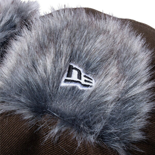 뉴에라 NEW ERA The Trapper 트래퍼 트루퍼 햇 군밤 귀달이 모자 월넛 - 상세 이미지 4