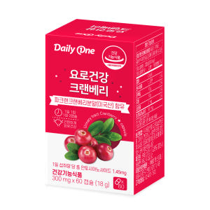 데일리원 요로건강 크랜베리 방광 여성 임산부 영양제 파크랜 60캡슐, 1... 맛있게 먹은 솔직 후기 - 상품 이미지 1