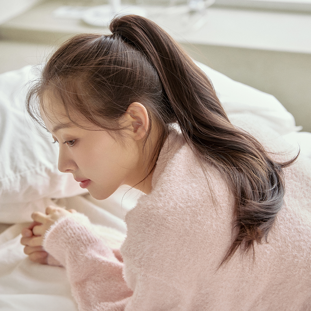 부분 슬림핀 집게 포니테일 가발 루시 클립 달비 묶음머리 (미스티사) - 상세 이미지 2