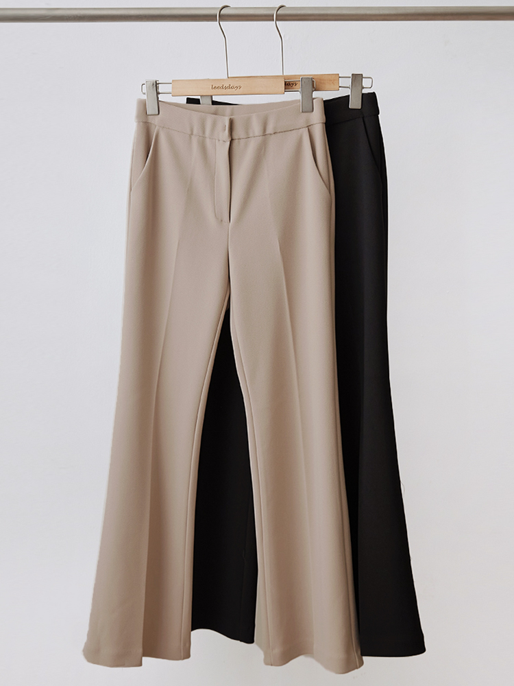 [리즈매직]튜니아 스판 히든밴딩 부츠컷 슬랙스 - 상세 이미지 5