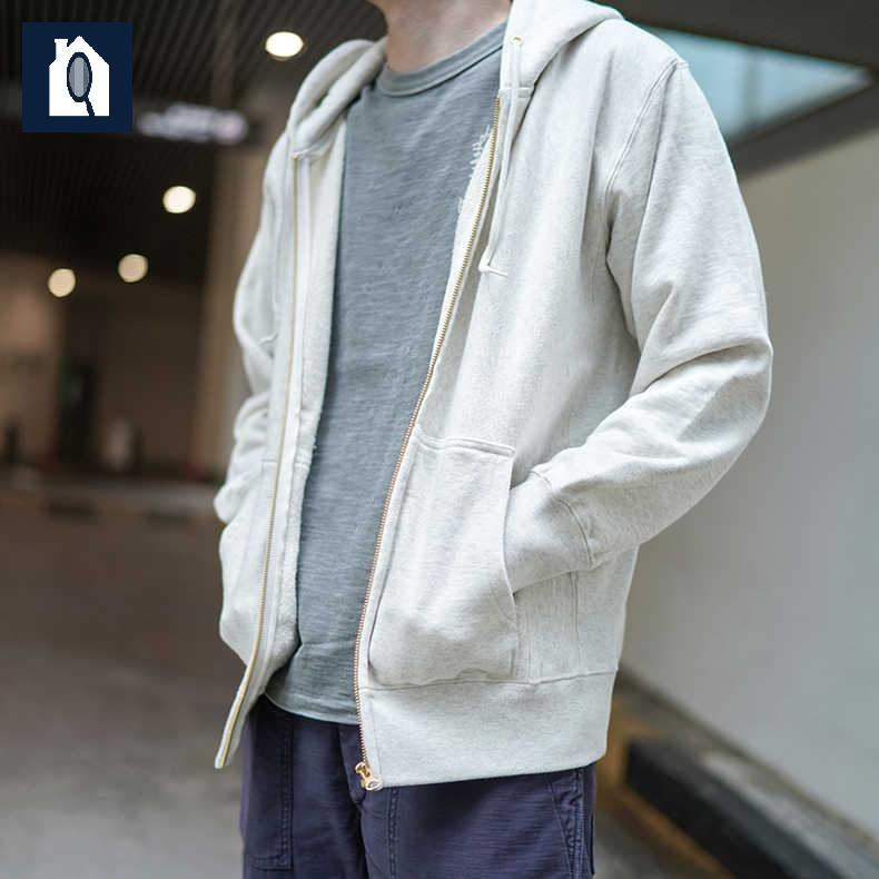 데일리 가을 집업 봄 간절기 남성 후드 무지 얇은 - 상세 이미지 2