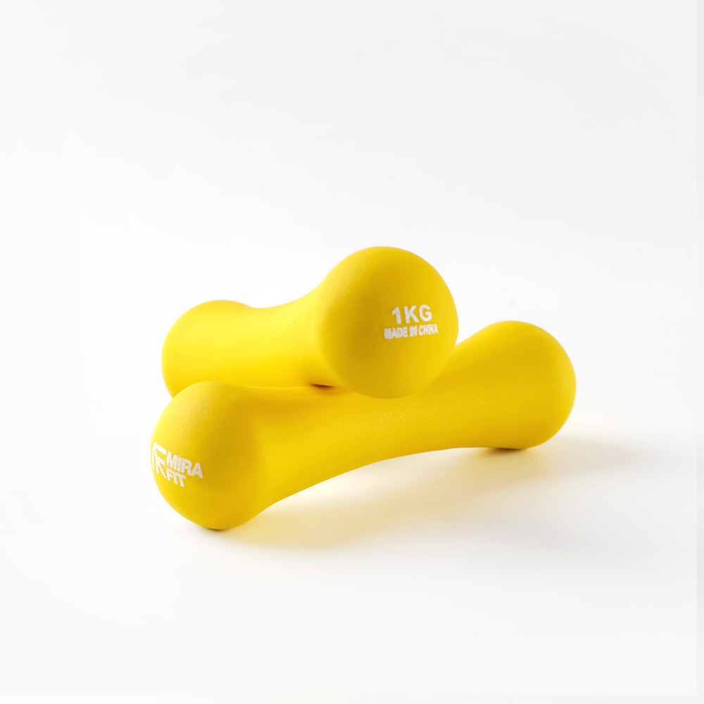 미라핏 네오프렌 미용 아령 덤벨 , 0.5kg, 2개, 그린 - 상세 이미지 2