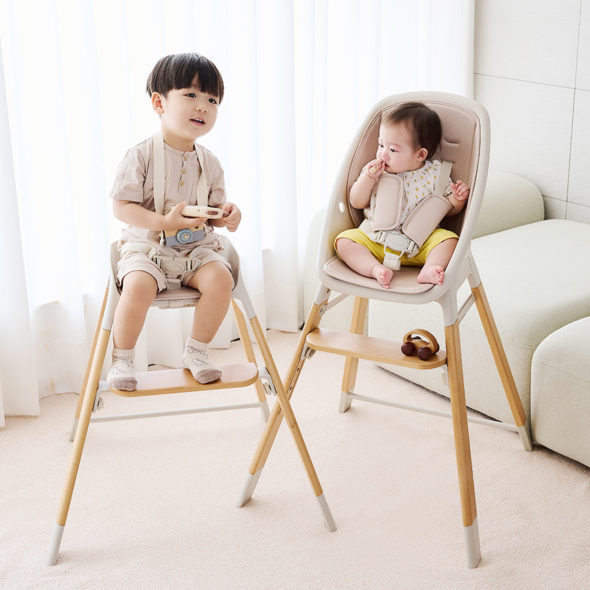 퍼기 안심 아기 성장 4in1 하이체어 이미지 6