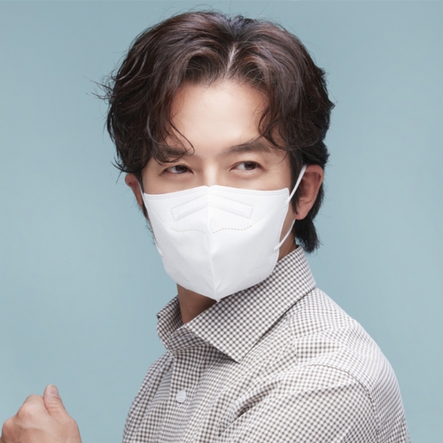 케이바이오 KF94 마스크 새부리형 대형 10매 귀편한 비말 마스크 개별포장