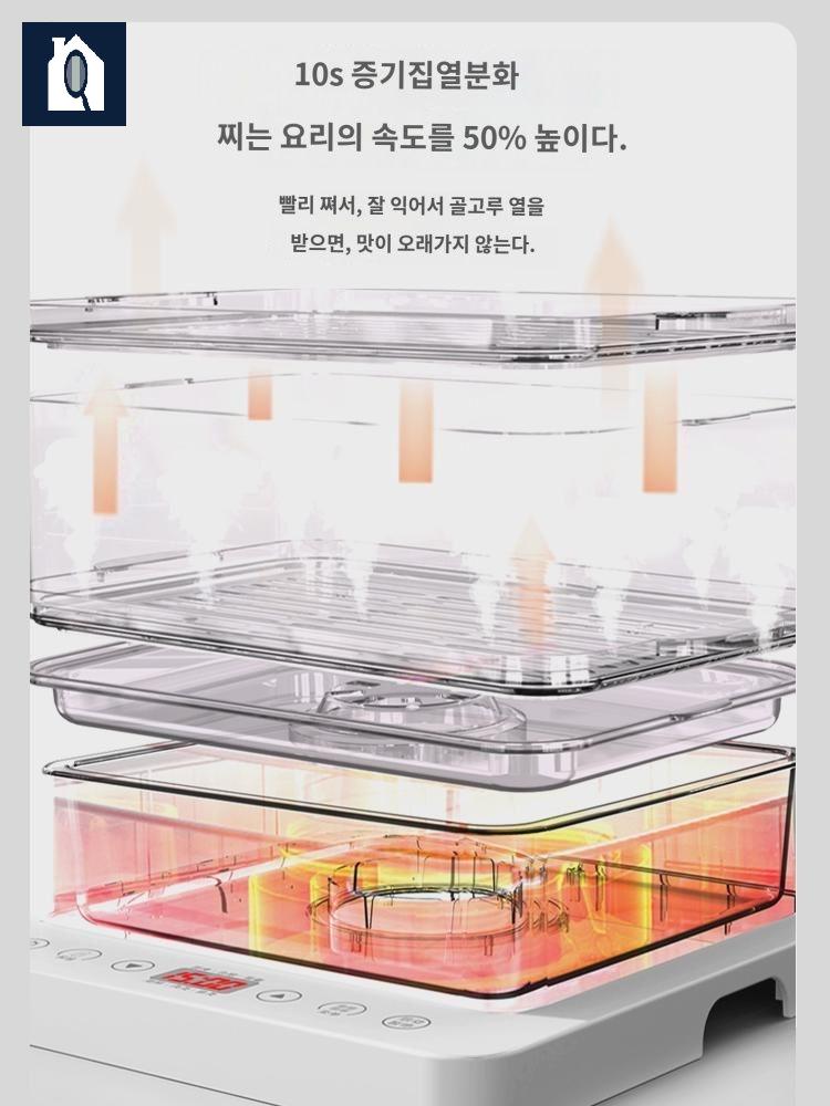 만두 김정 가정용호빵기계 미니찜기 계란 전기찜기 - 상세 이미지 4