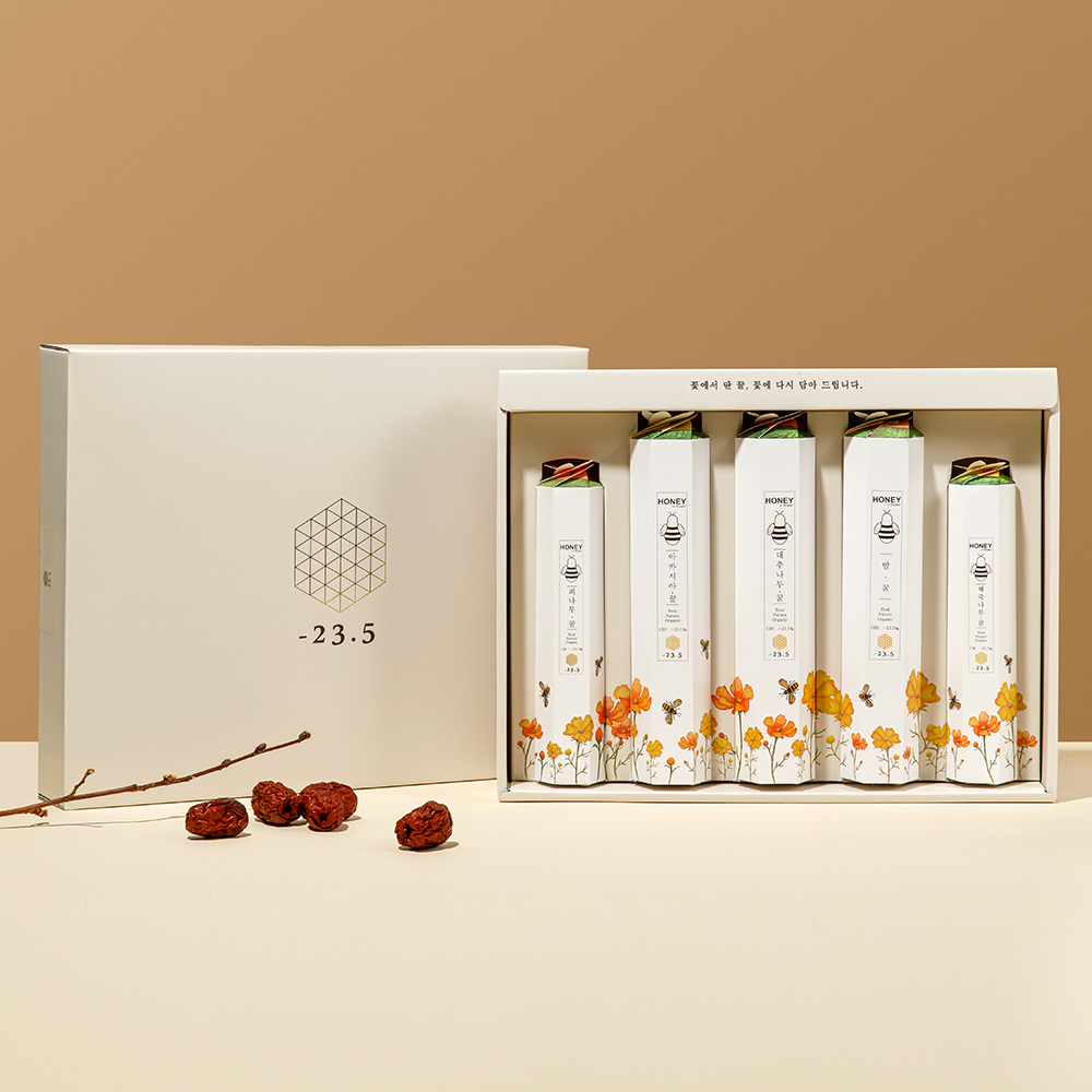-23.5 꿀선물세트 5종 프리미엄 국산 꽃꿀 선물 야생화