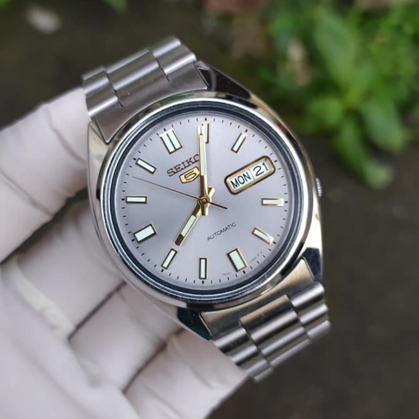 세이코 SEIKO 오토매틱 그레이 빈티지 남성 손목 시계 SNXS75 - 상세 이미지 2