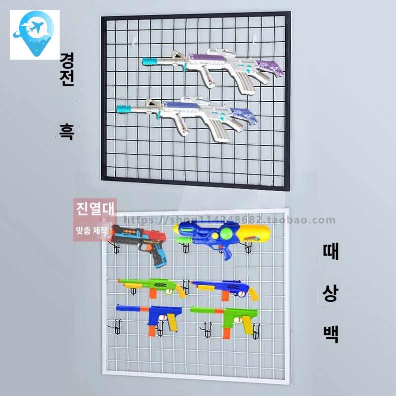 이동식 철망 무타공 파티션 전시가벽 전시대 작품 - 상세 이미지 4
