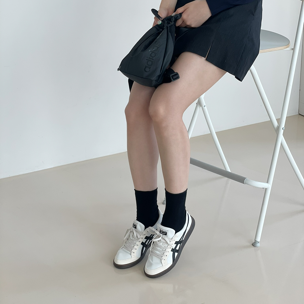 오니츠카타이거 어드벤티 빈티지 화이트 블랙 - 상세 이미지 4