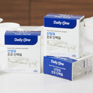 데일리원 산양유 초유 단백질 프로틴 분말 스틱 네덜란드 단백 파우더 30... 맛있게 먹은 솔직 후기 - 상품 이미지 4